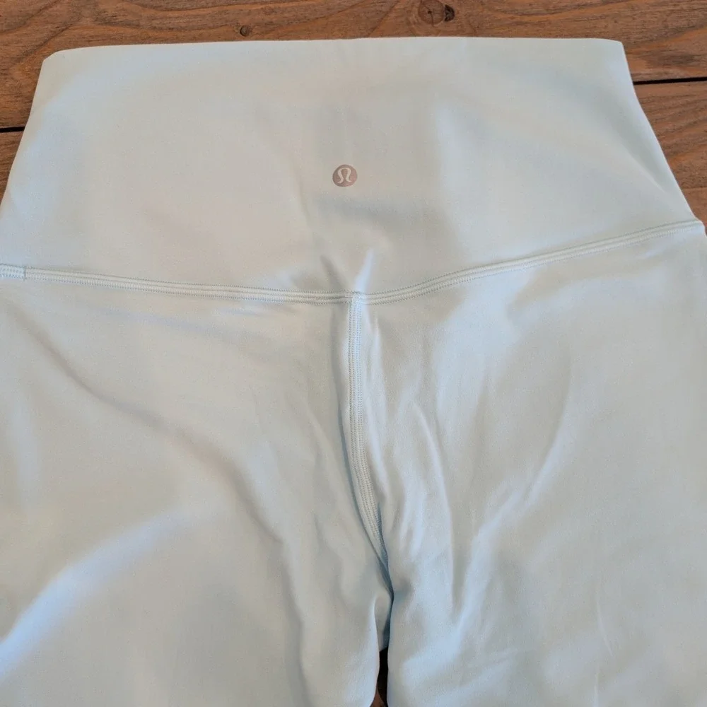 NWT Lululemon Women's Align HR Pant 25 Size 10 Ice Blue ICBU Nulu Yoga High Rise